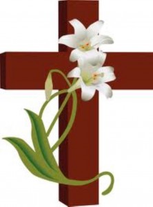 cross with lilies (Medium)