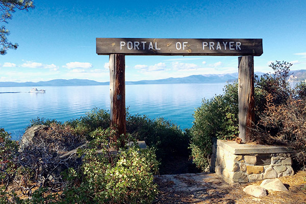 Portal of Prayer sign